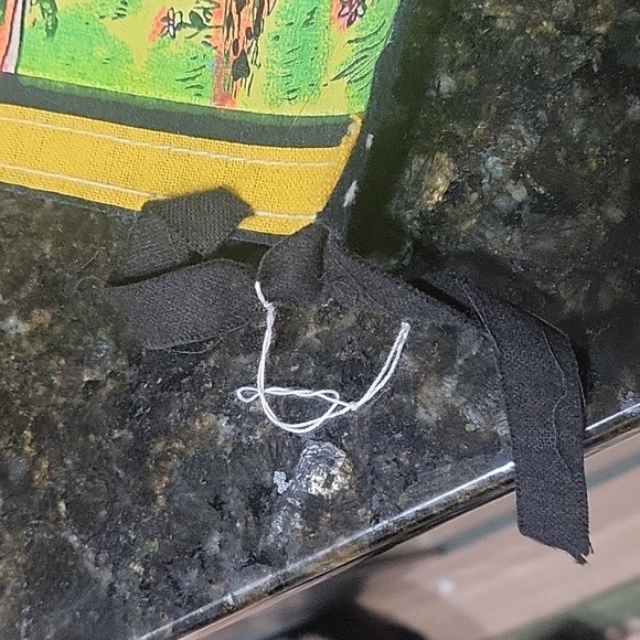 Vintage Great Smoky Mts Nat'l. Park NC -Tenn Flag Felt Pennant - Picture 5 of 8